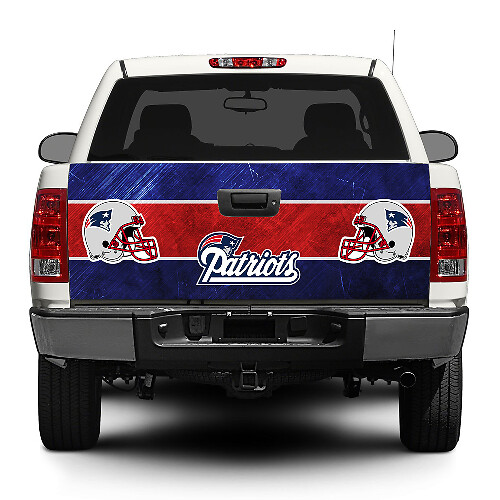 New England Patriots Football Heckklappen-Aufkleber, Aufkleber, Pick-up-Truck, SUV, Auto
