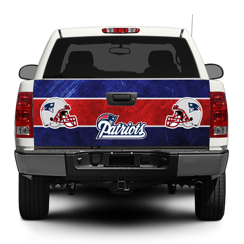 New England Patriots Football Heckklappen-Aufkleber, Aufkleber, Pick-up-Truck, SUV, Auto