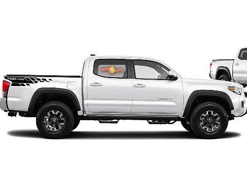 Toyota Tacoma TRD Seitenbett Grafik Aufkleber Modell 2
