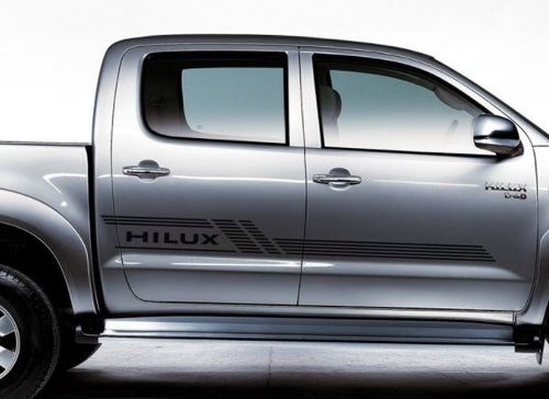Toyota HILUX Graphics Seitenaufkleber Streifenaufkleber Modell 1