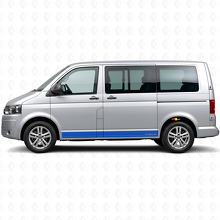 Markenseitlicher Vinyl-Streifen-Decal-Kit für Volkswagen T5 Multivan_2