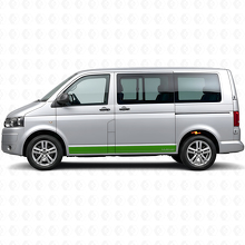 Markenseitlicher Vinyl-Streifen-Decal-Kit für Volkswagen T5 Multivan_3