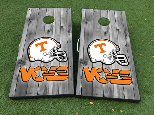 Tennessee Vols Football Cornhole Brettspiel-Aufkleber Vinylfolie mit laminierter Folie
