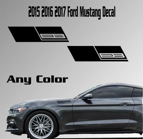 2015 2016 2017 Ford Mustang Fender Vinyl Aufkleber Aufkleber Ecoboost 2.3 Turbo Auto