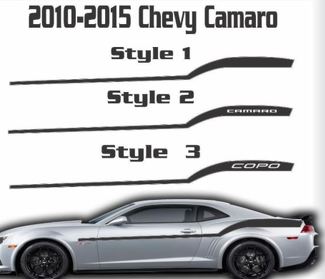 2010 2011 2012 2013 2014 2015 - 2020 Chevy Camaro Racing Stripe Graphic Aufkleber Chevrolet