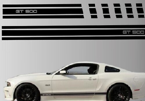 Rocker-Streifen Vinyl-Aufkleber für Musclecar Musclecarmodel 2010-2014