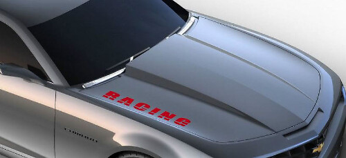 Racing Schriftzug Motorhauben Vinyl-Aufkleber für Chevrolet Camaro
