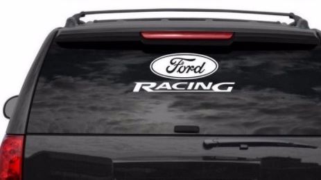 FORD RACING Mustang-Explorer gestanzter Autofenster-Vinyl-Telefon-Aufkleber-Aufkleber FD003