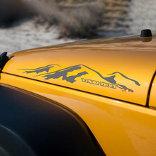 Mountain Style Motorhauben-Seitenaufkleber für Jeep Wrangler Rubicon Sahara 2