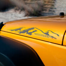 Mountain Style Motorhauben-Seitenaufkleber für Jeep Wrangler Rubicon Sahara_2