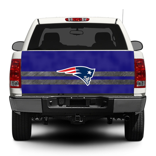New England Patriots Football Logo Flagge Heckklappe Aufkleber Aufkleber Wrap Pick-up Truck SUV Auto