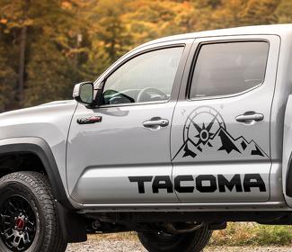 Toyota Tacoma TRD Sport Mountains Expedition Grafik-Seitenstreifen-Aufkleber