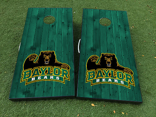Baylor Bears Cornhole-Brett Vinyl-Aufkleberset