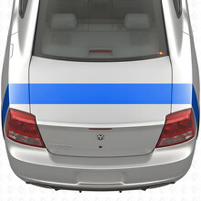 Akzentstreifen Seitenwand Kofferraum Vinylaufkleber für Dodge Charger 2006-2010_4