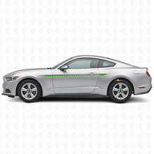 Strobos Streifen Seiten Vinyl Aufkleber Set für Musclecar Musclecarmodel 2015-2020_3