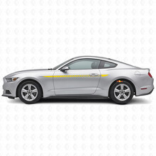 Strobos Streifen Seiten Vinyl Aufkleber Set für Musclecar Musclecarmodel 2015-2020_5