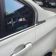 Heartbeat Fensteraufkleber-Set für BMW M5 (2 Stk)_2