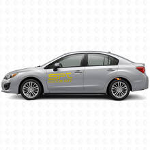 Leistungsorientierte maßgeschneiderte Seiten-Vinylaufkleber für Subaru-Fahrzeuge_5