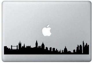 London Skyline Laptop MacBook Aufkleber Aufkleber
