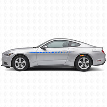 Seitliche Racing-Streifen Vinyl-Aufkleber Set für Musclecar Musclecarmodel 2015-2020_2