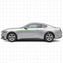 Seitliche Racing-Streifen Vinyl-Aufkleber Set für Musclecar Musclecarmodel 2015-2020_3