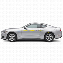 Seitliche Racing-Streifen Vinyl-Aufkleber Set für Musclecar Musclecarmodel 2015-2020_5
