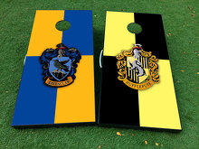 Slytherin- und Gryffindor-Cornhole-Board Vinylfolie-Aufkleberset_2