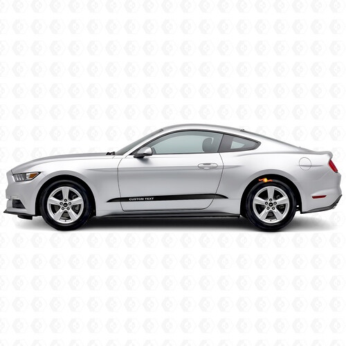 Individuelles Streifendekor Unterseite Vinylaufkleber Set für Musclecar Musclecarmodel 2015-2020