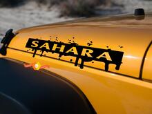 WRANGLER JEEP Aufkleber Aufkleber Splash Blut Motorhaube Grafiken SAHARA oder RUBICON JK 3