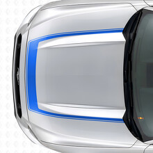 Streifen mit Außenkontur Motorhauben-Vinyl-Aufkleber für Musclecar Musclecarmodel 2015-2020_2