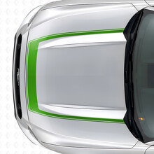 Streifen mit Außenkontur Motorhauben-Vinyl-Aufkleber für Musclecar Musclecarmodel 2015-2020_3