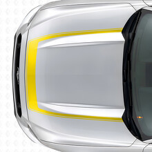 Streifen mit Außenkontur Motorhauben-Vinyl-Aufkleber für Musclecar Musclecarmodel 2015-2020_5
