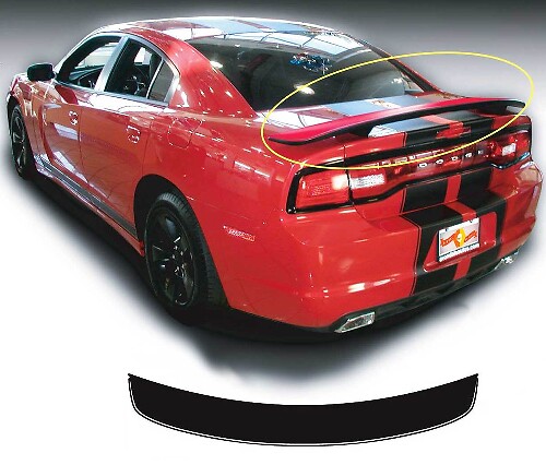 Heckspoiler-Vinylaufkleber für Dodge Charger 2011-2014