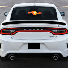 Dodge Charger Heckspoiler Hemi RT Decal Sticker Grafik passend für Modelle 2011-2014 2