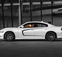 Dodge Charger Body Scallop Side Decal Sticker Grafik passend für Modelle 2011-2020 2