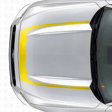 Streifen mit Innenkontur Motorhauben Vinyl-Aufkleber für Musclecar Musclecarmodel 2015-2020_5