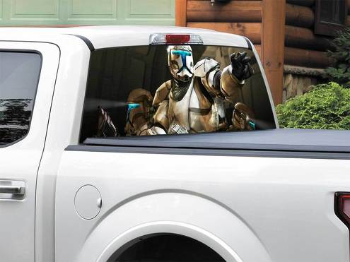 Republic Commando Star Wars Heckscheibenaufkleber Pickup Truck SUV Auto jeder Größe