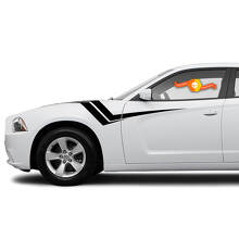 Z Hash Seiten Grafik Vinyl Aufkleber Set für Dodge Charger 2011-2014_3