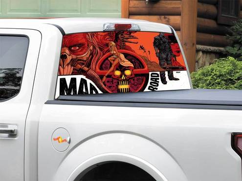 Mad Max Rockatansky Fury Road Immortan Joe Heckscheibenaufkleber Pick-up Truck SUV Auto jeder Größe