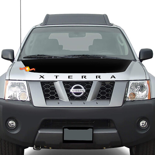 Blackout Motorhauben-Vinylaufkleber für Nissan Xterra