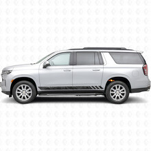 Topografische Tür- und Schwellerleisten-Vinylstreifen für Chevrolet Suburban T1XX 2021-2024_2