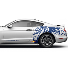 Cobra Seitenstreifen Grafiken Mustang GT Aufkleber für Ford Mustang
 3