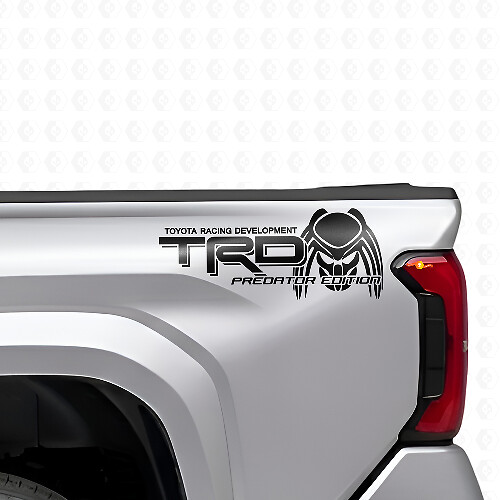 TRD Predator Edition Seitliche Vinylaufkleber-Kit für Toyota Truck