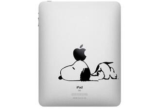 Snoopy iPad-Aufkleber
