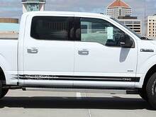 Ford F150 Stripes Side Distressed Vinyl Graphic Decals Aufkleber passend für Modelle 2015–2020 2