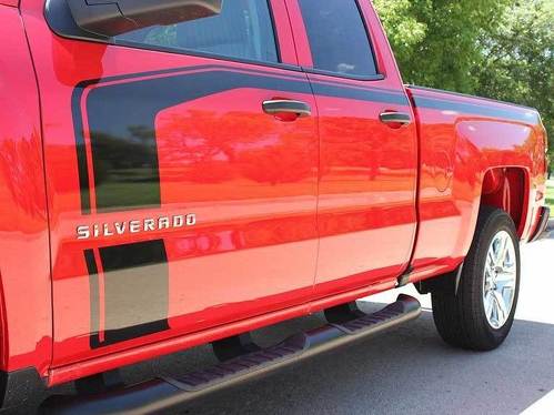 Chevy Colorado Bettseiten-Grafikaufkleber passend für Modelle 2016–2018