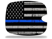USA Flag Blue Line Tankdeckel Vinylaufkleber für Toyota 4Runner 2010-2017_2