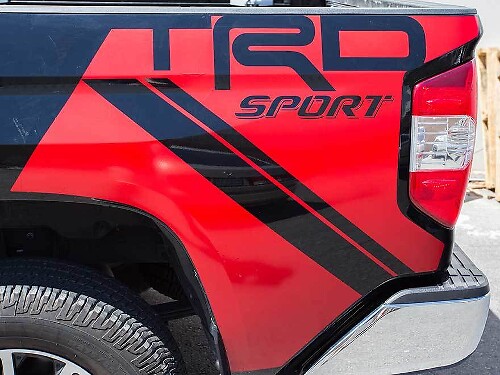 Toyota Tundra Sport TRD 4X4 Fender Graphic Decals Aufkleber passend für Modelle 2014–2017