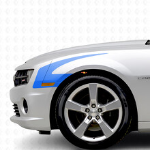 Hakenstil Streifen Seiten Vinyl Aufkleber Sticker für Chevrolet Camaro 2010-2015_2