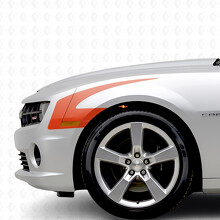 Hakenstil Streifen Seiten Vinyl Aufkleber Sticker für Chevrolet Camaro 2010-2015_4